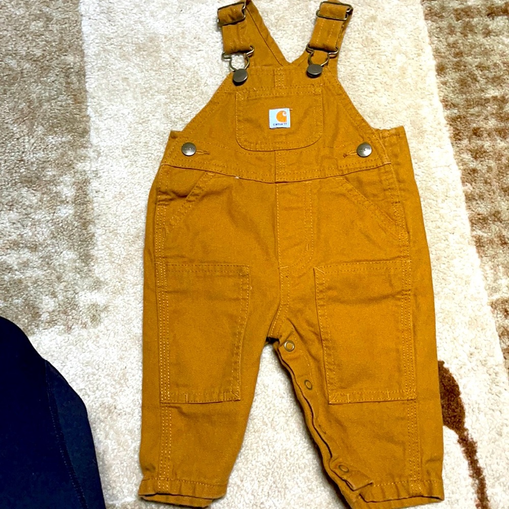 Carhartt bibs 3 months